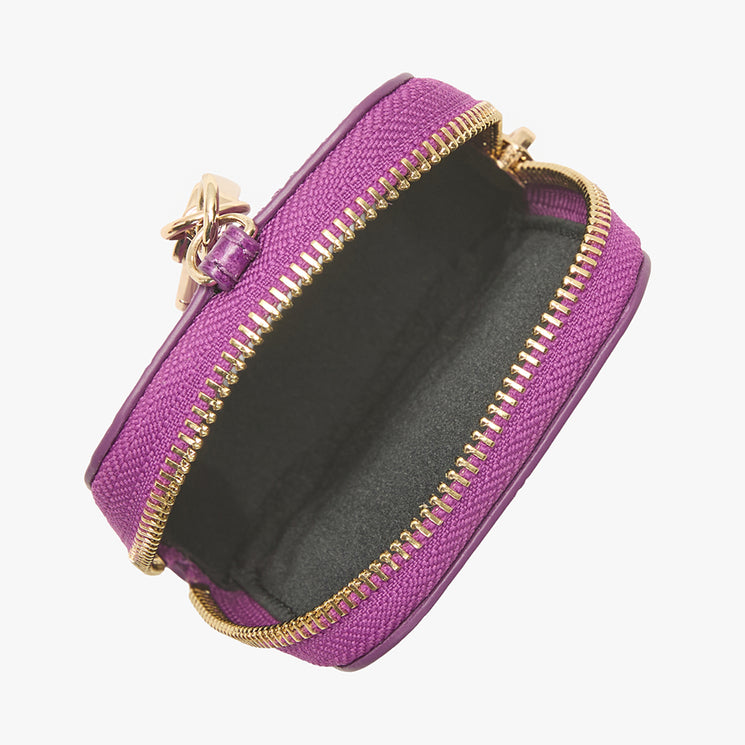 Purple Alba Katelynn Pouch Clip On Accessories Open Top View