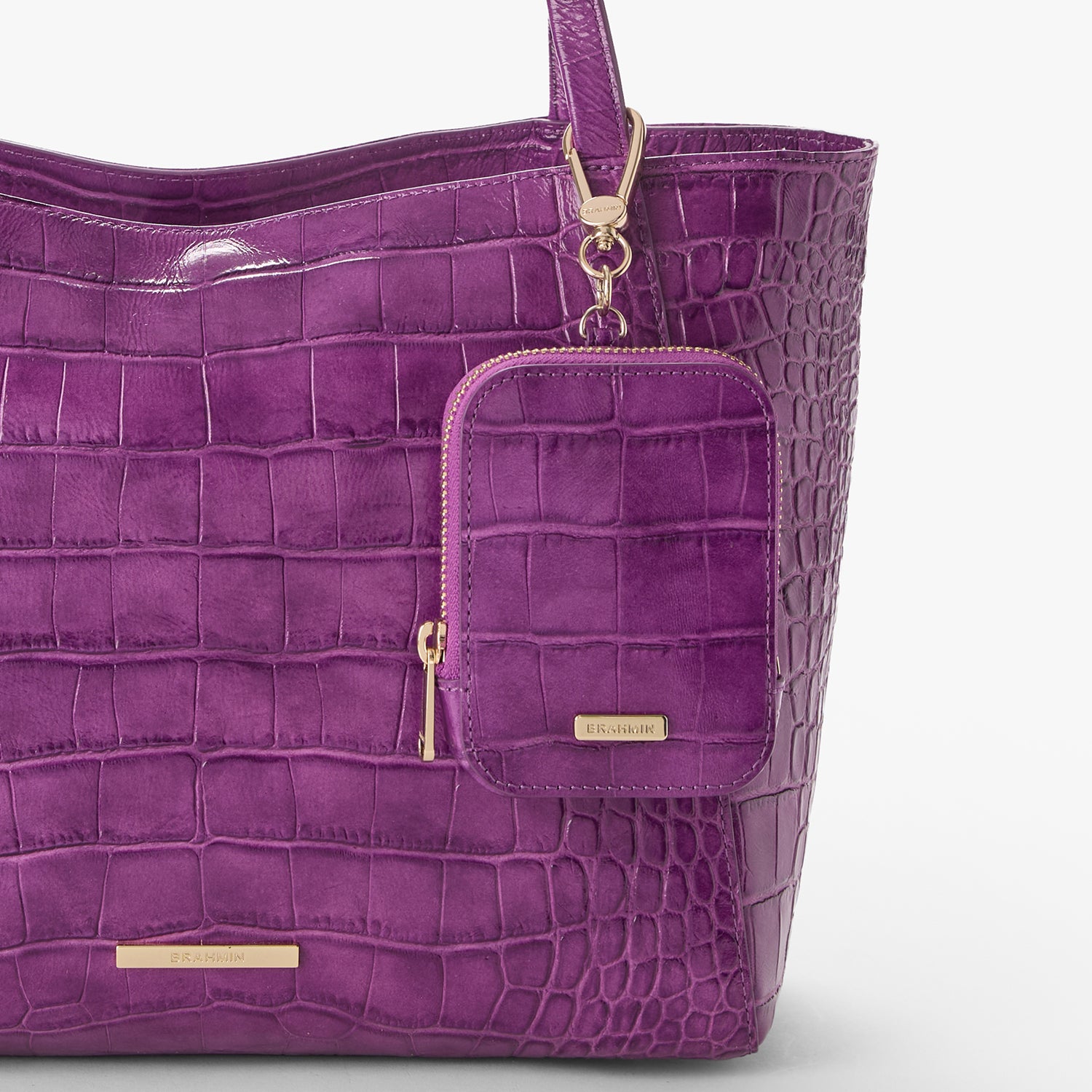 Katelynn Pouch | Purple Alba | BRAHMIN