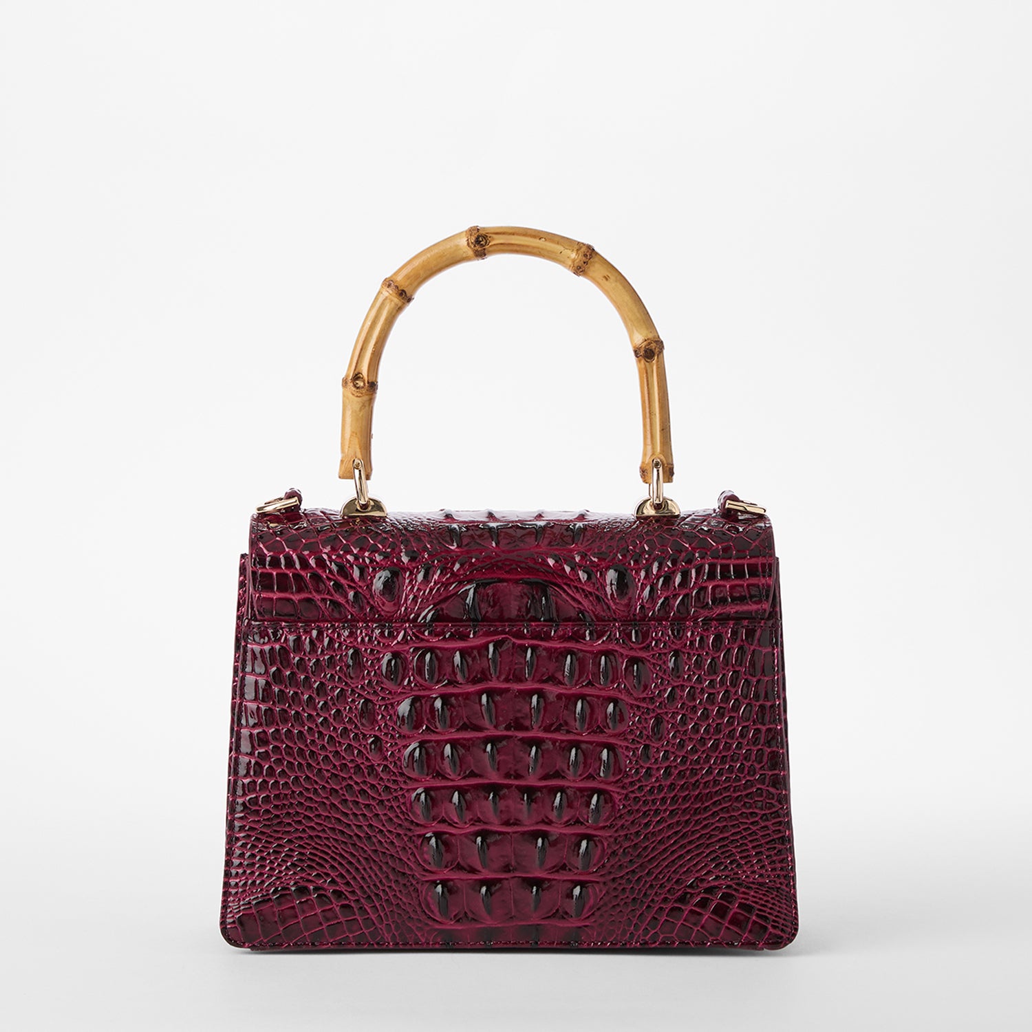 Mod Small Hallie | Cherry Lacquer Melbourne | BRAHMIN