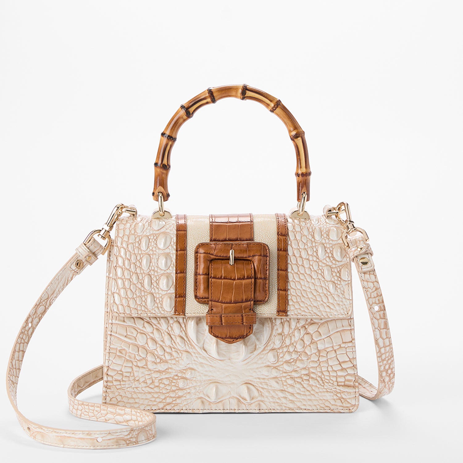 Mod Small Hallie | Ivory Helm | BRAHMIN