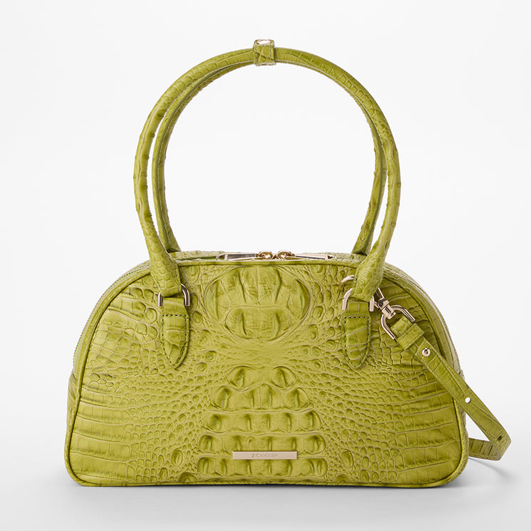 Lime Alden Road Angie Front View with Strap 