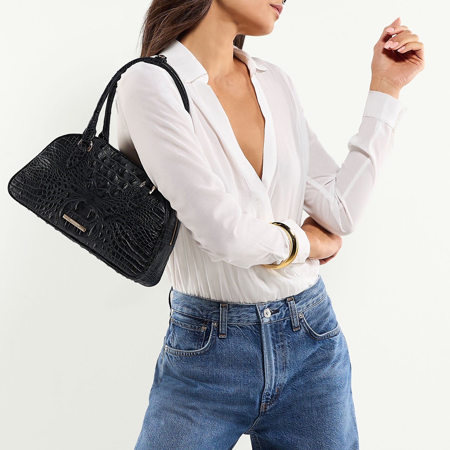 Angie | Chocolate Alden Road | BRAHMIN