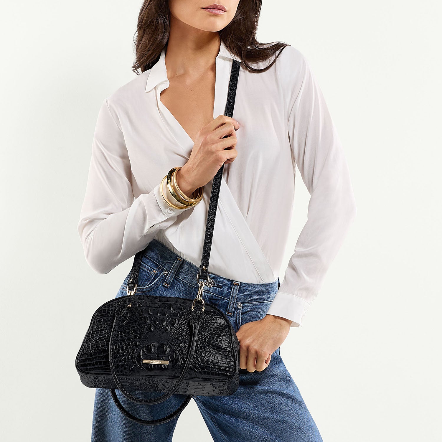 Angie | Chocolate Alden Road | BRAHMIN