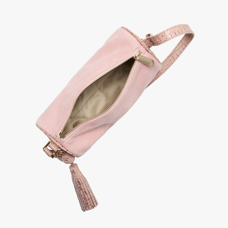 Blush Adrift Billie Shoulder Bag Open Top View