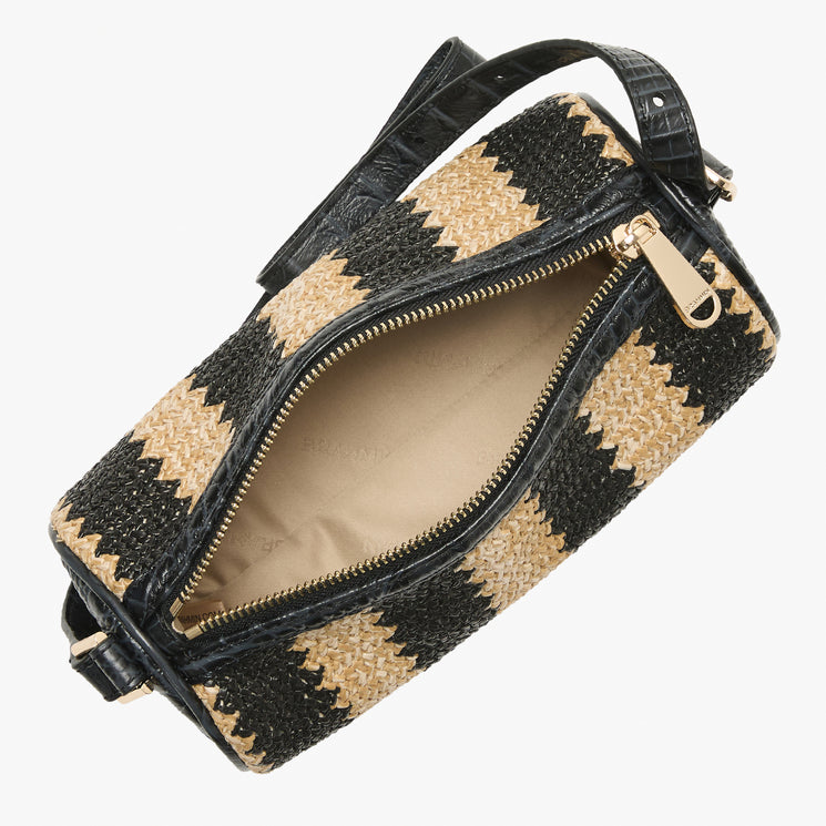 Black Samos	Billie Shoulder Bag Open Top View
