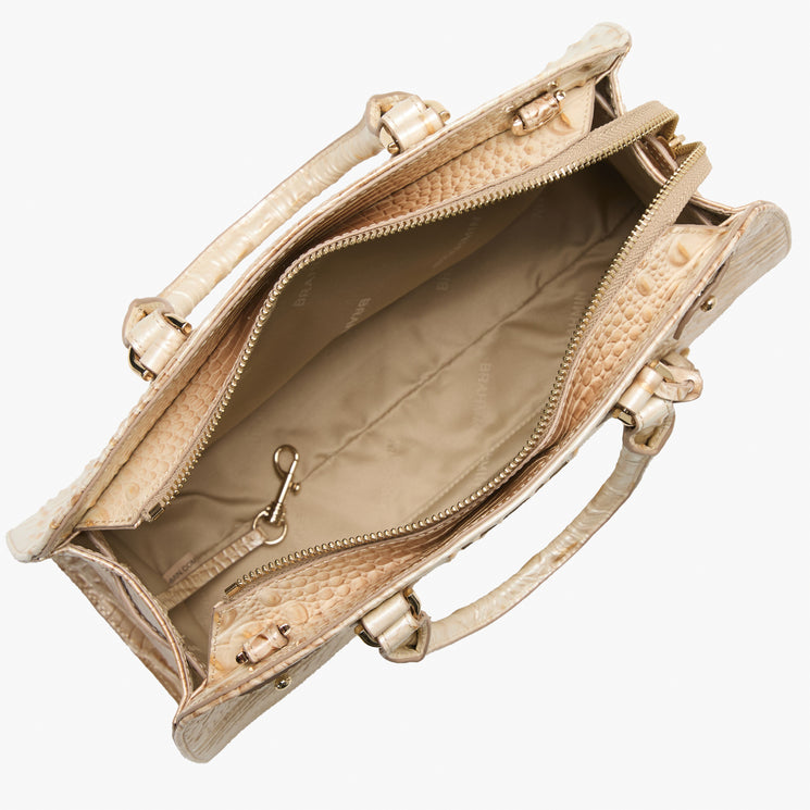 Contour Melbourne Angelina Satchel Open Top View