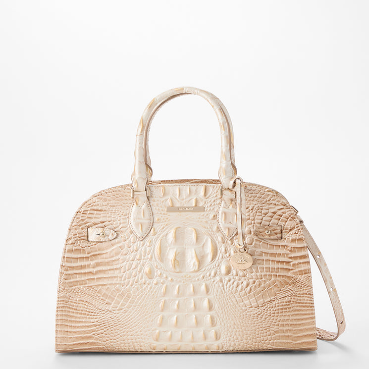 Contour Melbourne Angelina Satchel Front View With Strap