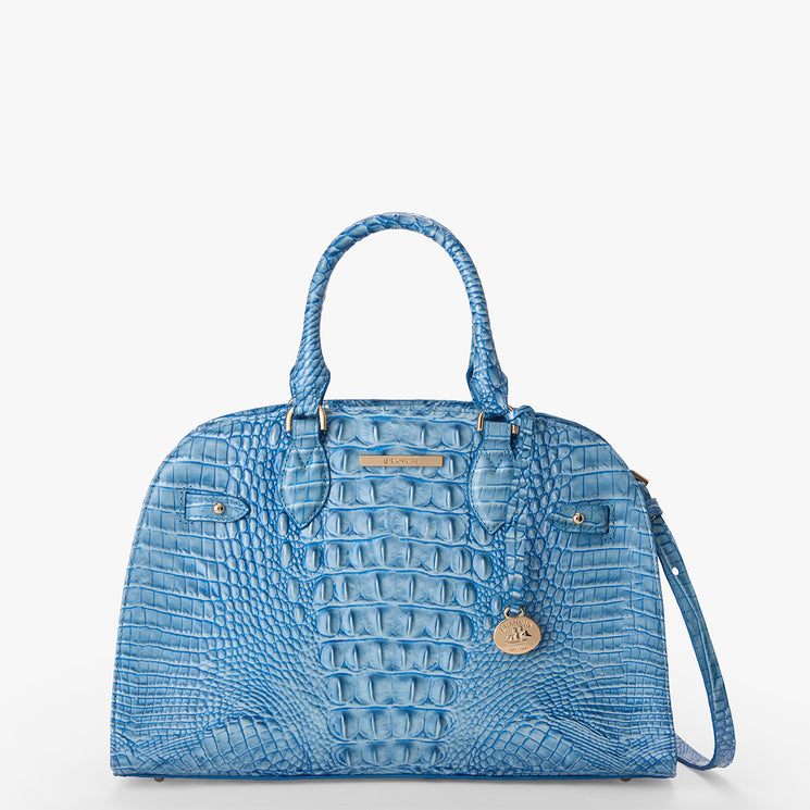 Aura Blue Melbourne Angelina Front View with Strap 
