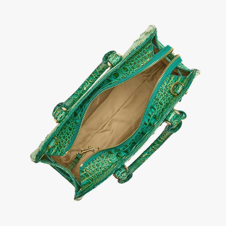Jungle Jewel Melbourne Angelina Satchel Open Top View