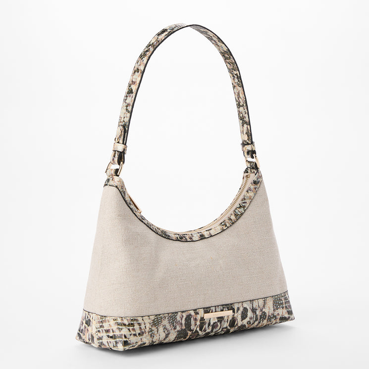 Linen Flashback Olivia Shoulder Bag Side View