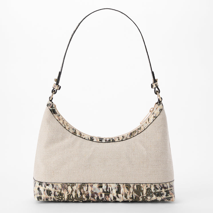 Linen Flashback Olivia Shoulder Bag Back View