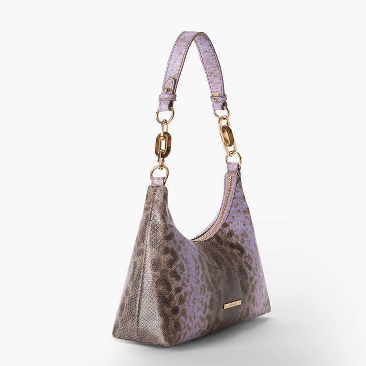 Sheer Lavender Cassatt Olivia Shoulder Bag Side View