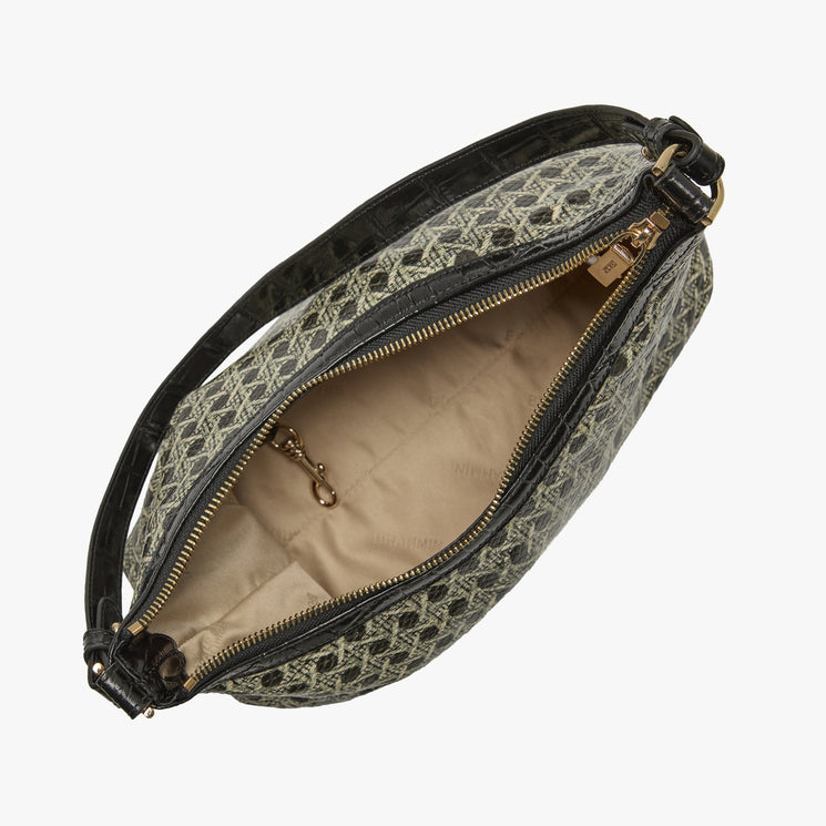 Black Medina	Olivia Shoulder Bag Open Top View