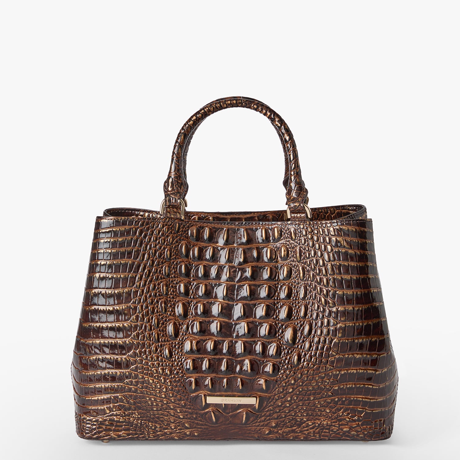 Business Tote | Chocolate Melbourne | BRAHMIN