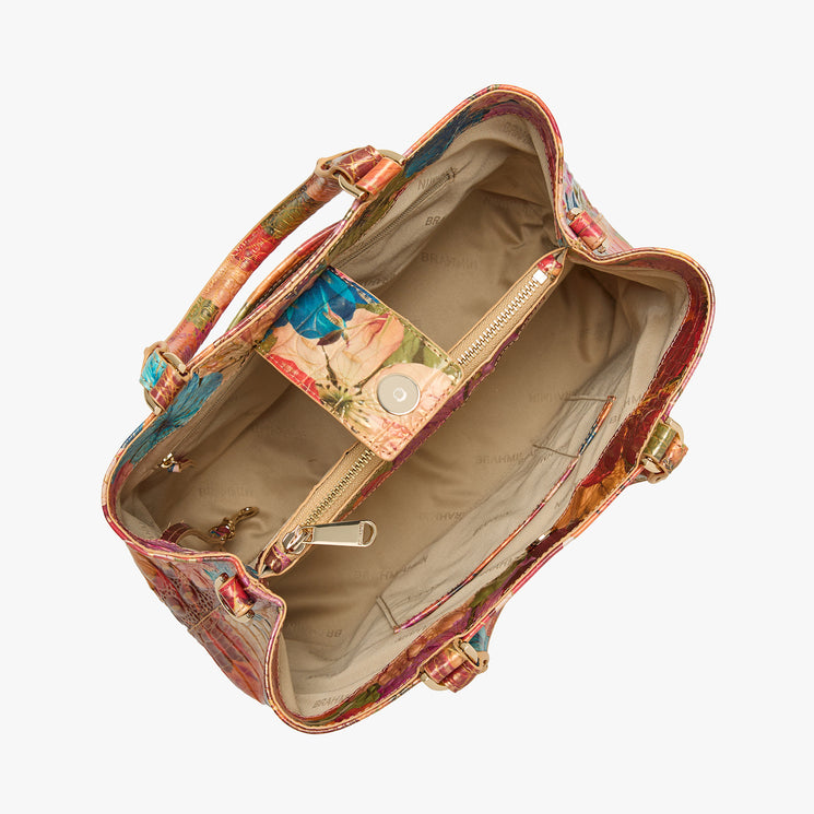 Florita Melbourne	Small Denise Satchel Open Top View