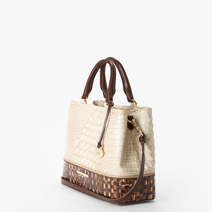 Multi Banyan	Small Denise Satchel Side View