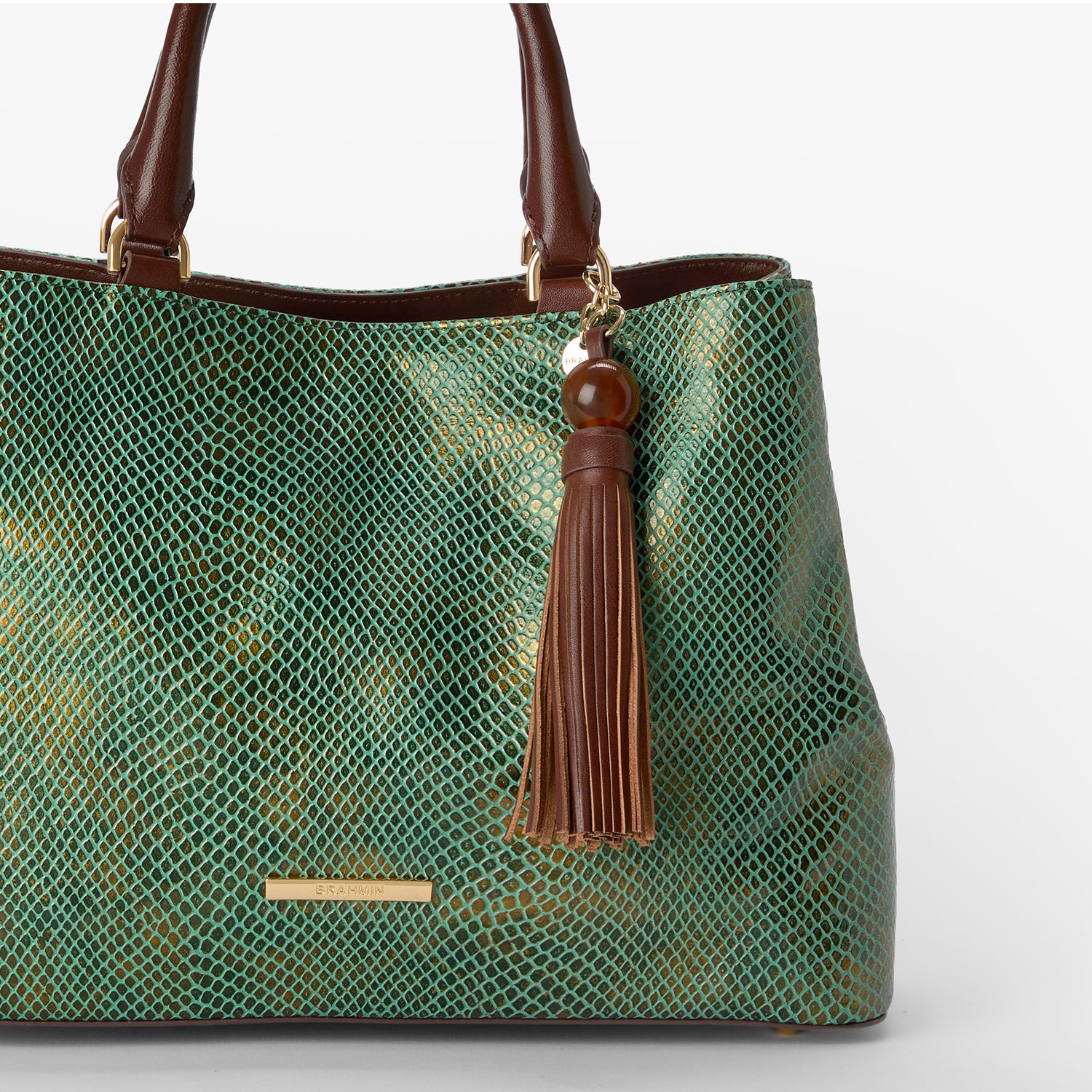 Small Denise | Dark Green Valley | BRAHMIN