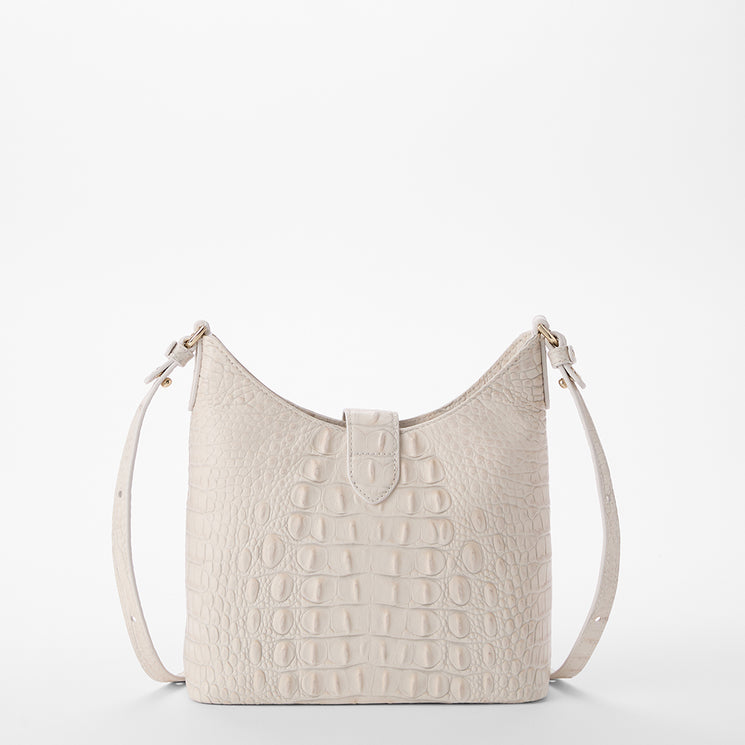 Ivory Alden Road Small Gwynne Back View with Strap 