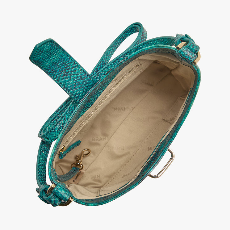 Blue Mariner Small Gwynne Crossbody Open Top View