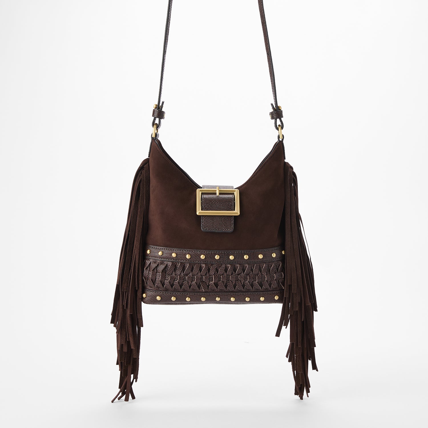 Small Gwynne | Chocolate Bohemian | BRAHMIN