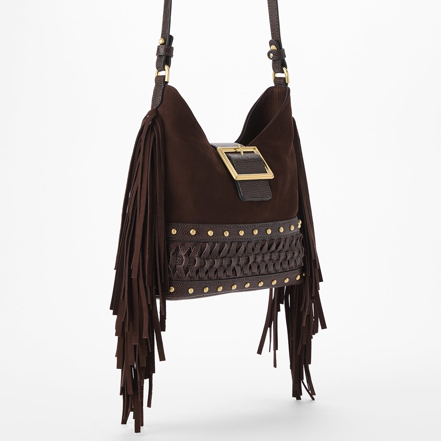 Small Gwynne | Chocolate Bohemian | BRAHMIN