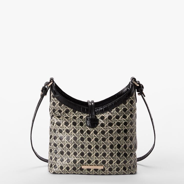 Black Medina	Small Gwynne Crossbody Back View
