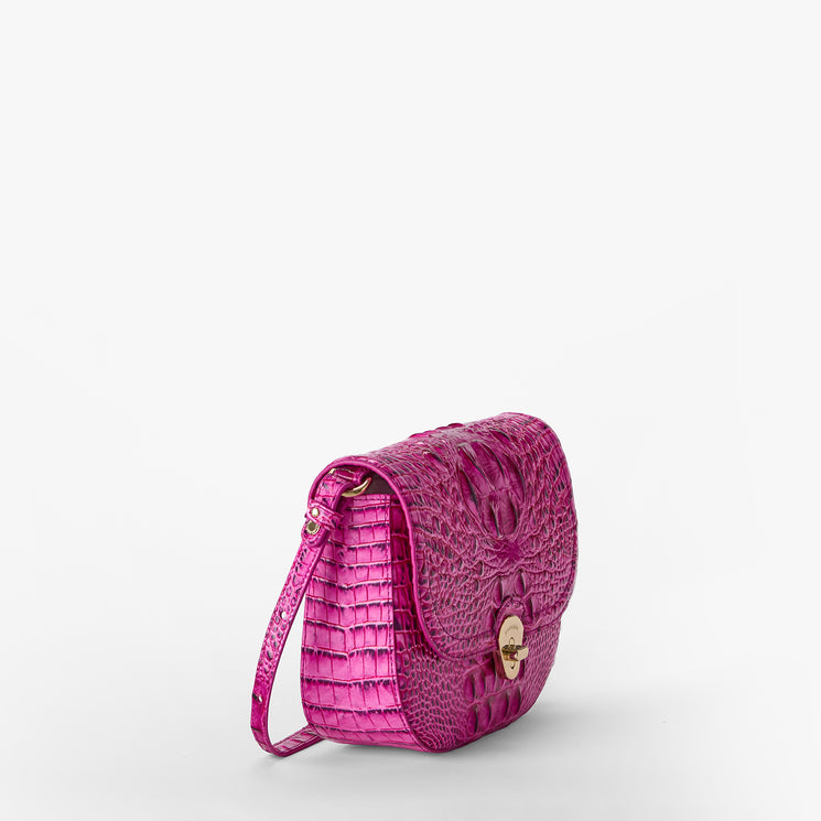 Electric Fuchsia Melbourne	Portia Crossbody Side View