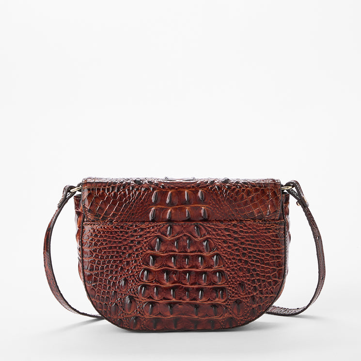 Pecan Melbourne	Portia Crossbody Back View