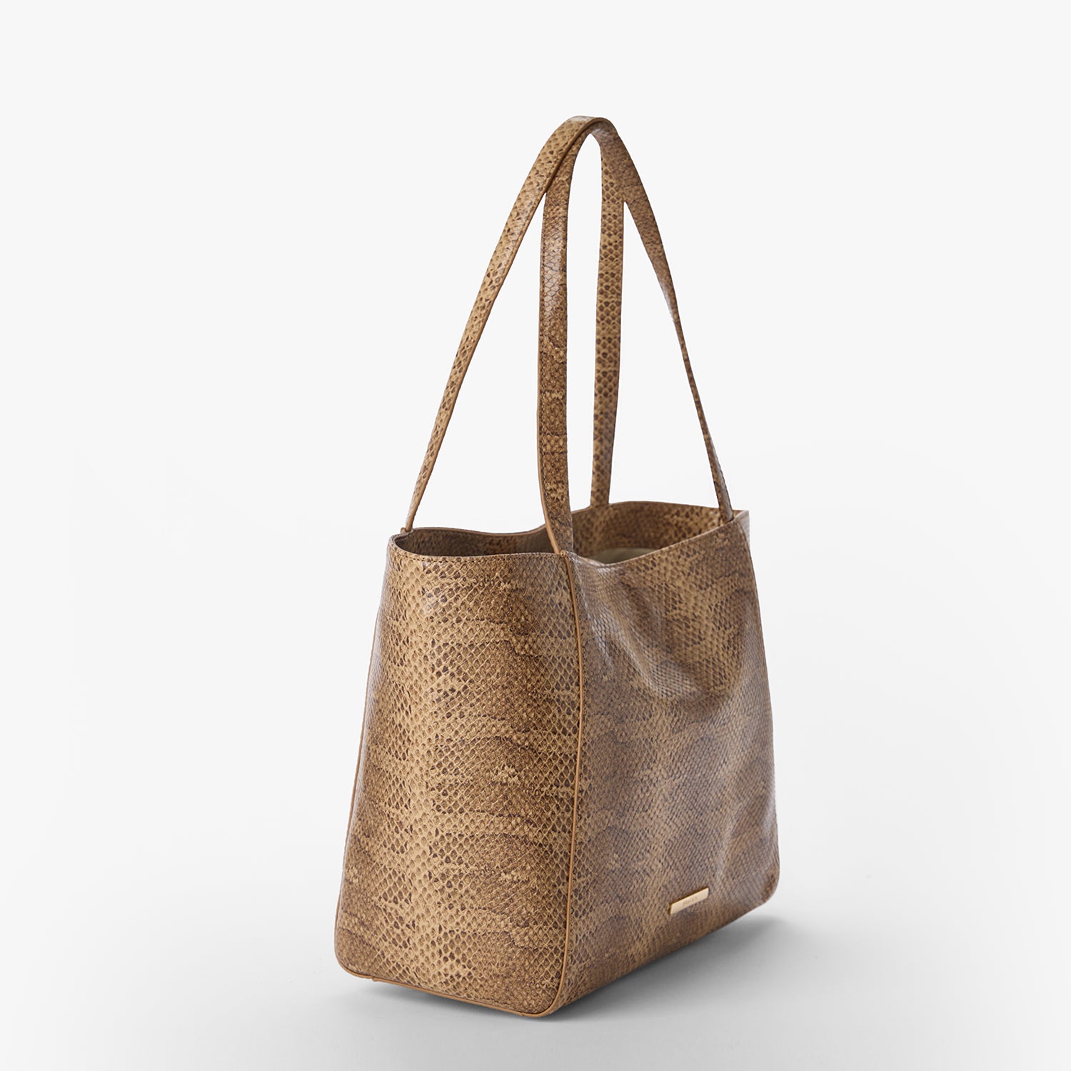 モンブラン ポーチ・シエナ 30302 size2 14312 ブラウン 未使用 Mona | Light Pecan Bonaire | BRAHMIN