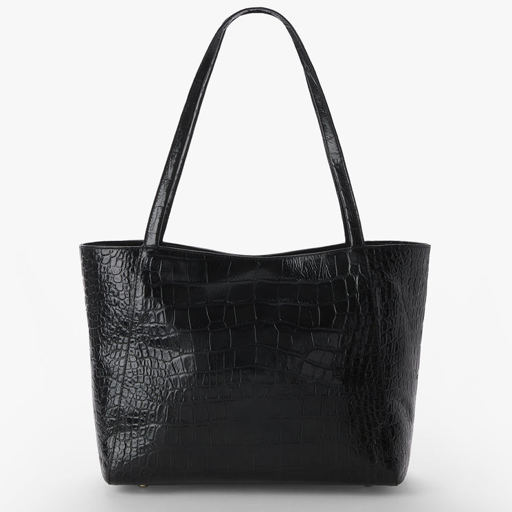 Black Alba Mona Tote Back View
