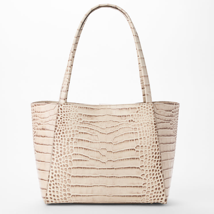 Warm Gray Alba Mona Tote Back View