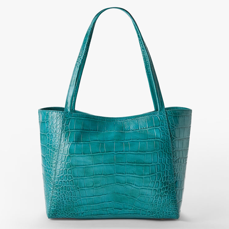 Turquoise Stone Alba Mona Tote Back View