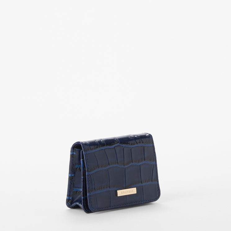 Navy Windswept Clementine Wallet Side View