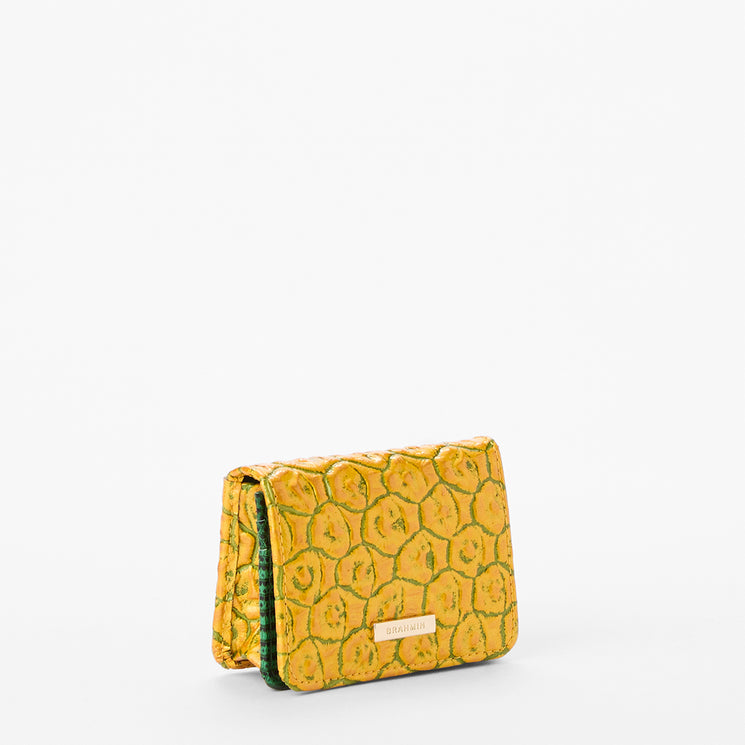 Yellow Marche Clementine Wallet Side View