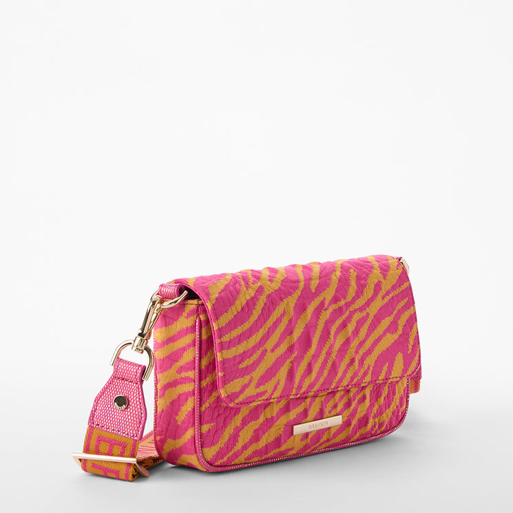 Passion Fruit Brahmin Luxe Leisure	Ayla Crossbody Side View
