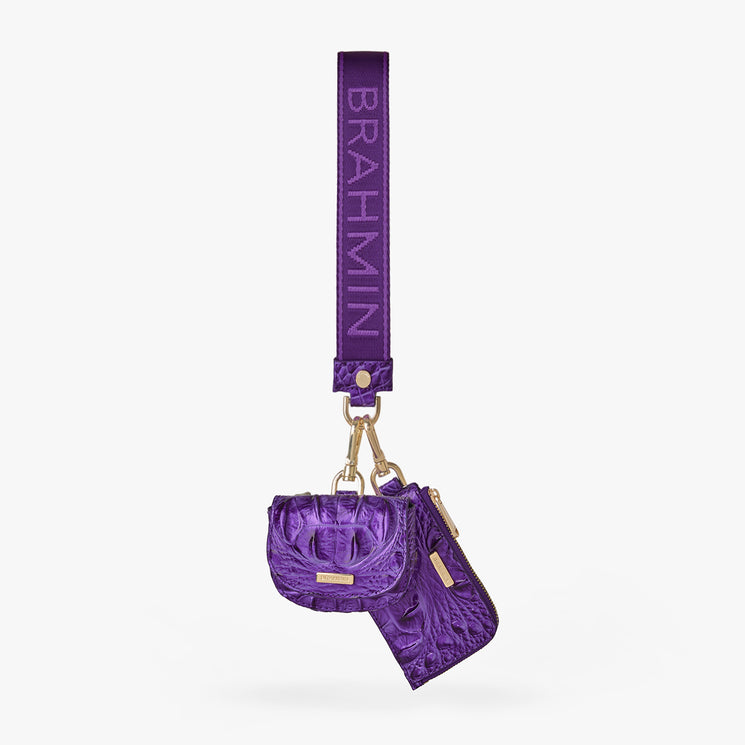 ミュージシャン GOD ONLY KNOWS FAKE LEATHER HANDLE BAG Etta | Cosmic Purple Melbourne | BRAHMIN
