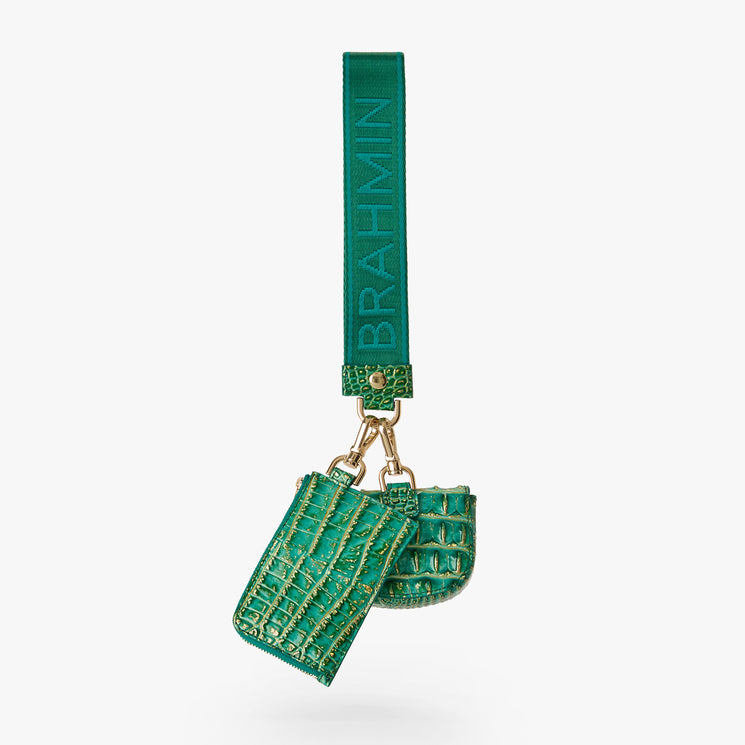 Jungle Jewel Melbourne Etta Wristlet Back View