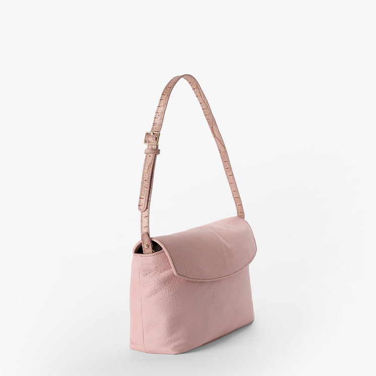 Blush Adrift Kalina Clutch Side View