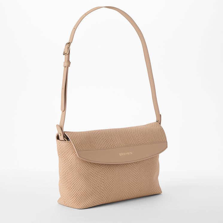 Tan Dawnlight Kalina Clutch Side View