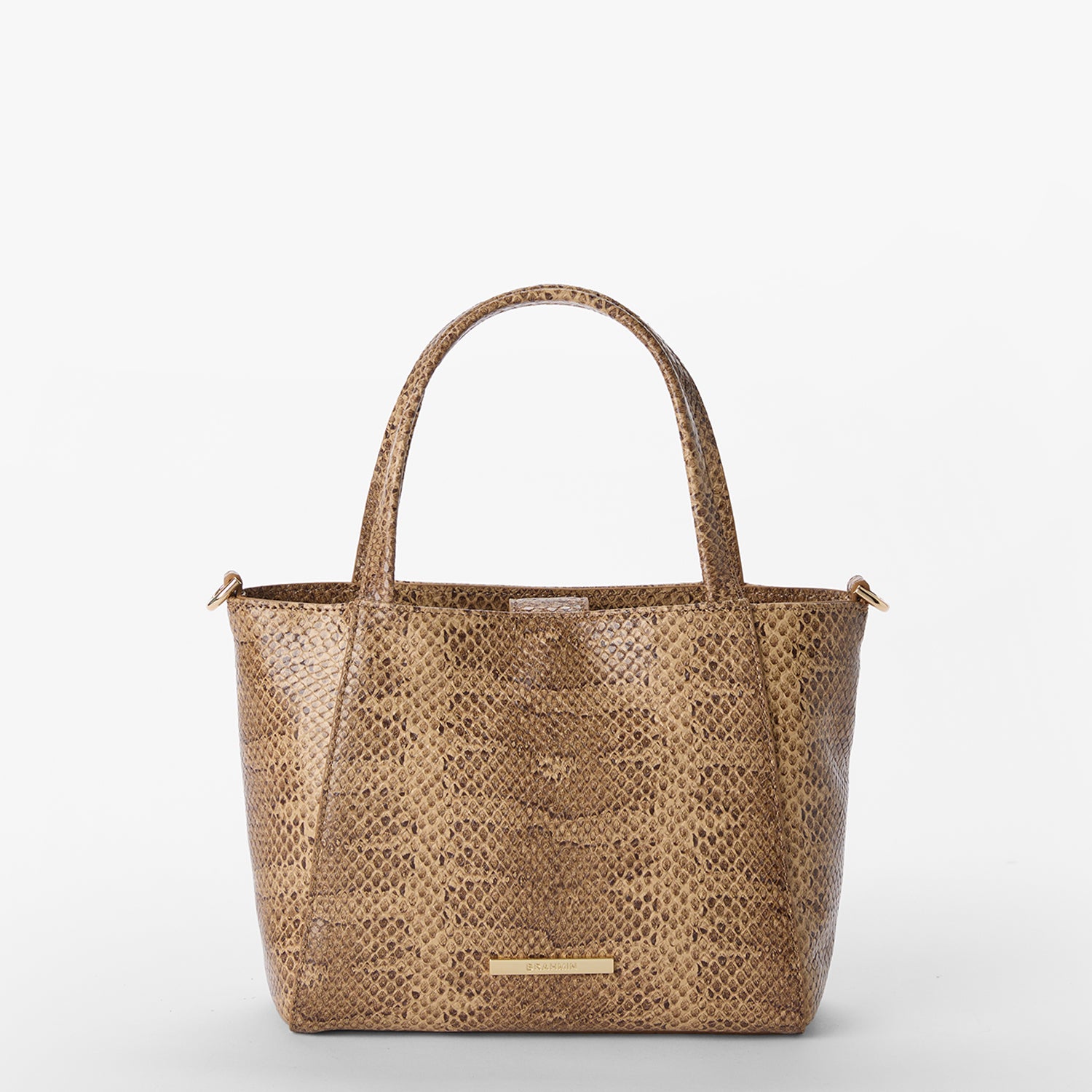 Small Mona | Light Pecan Bonaire | BRAHMIN