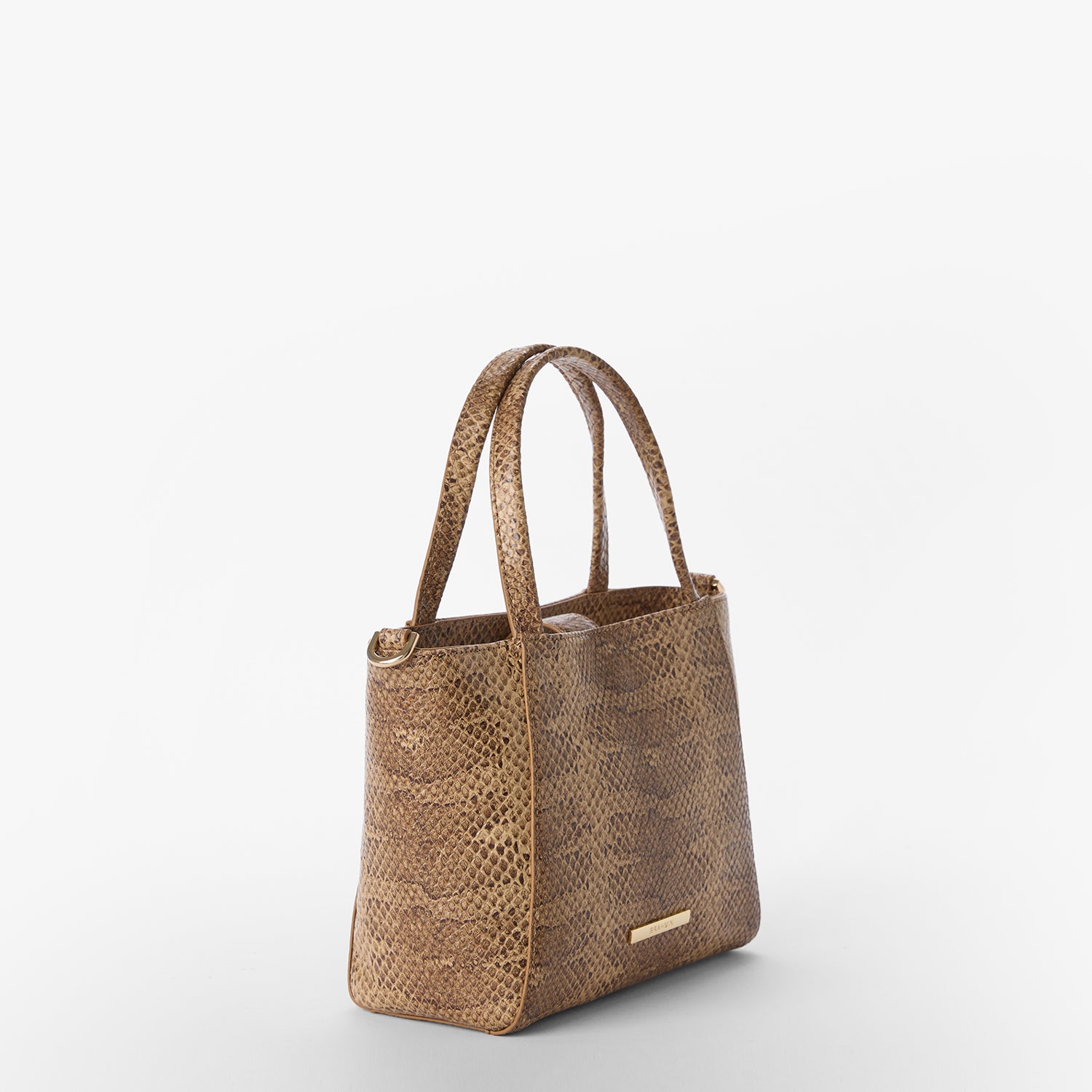 Small Mona | Light Pecan Bonaire | BRAHMIN