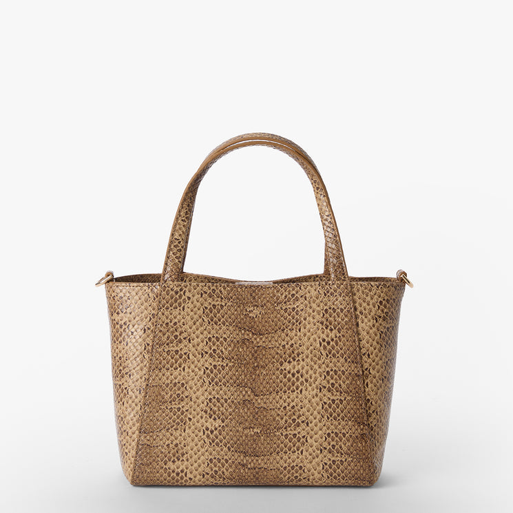 Light Pecan Bonaire Small Mona Tote Back View