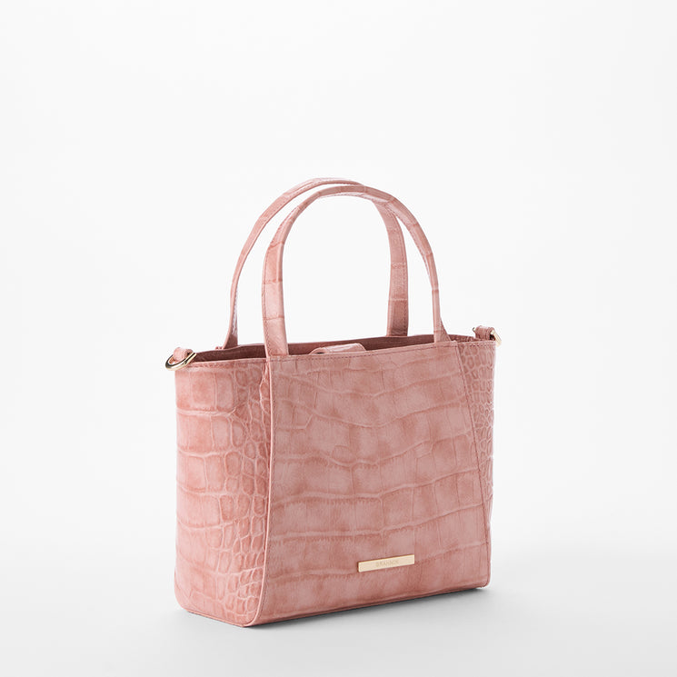 Blush Alba Small Mona Tote Side View