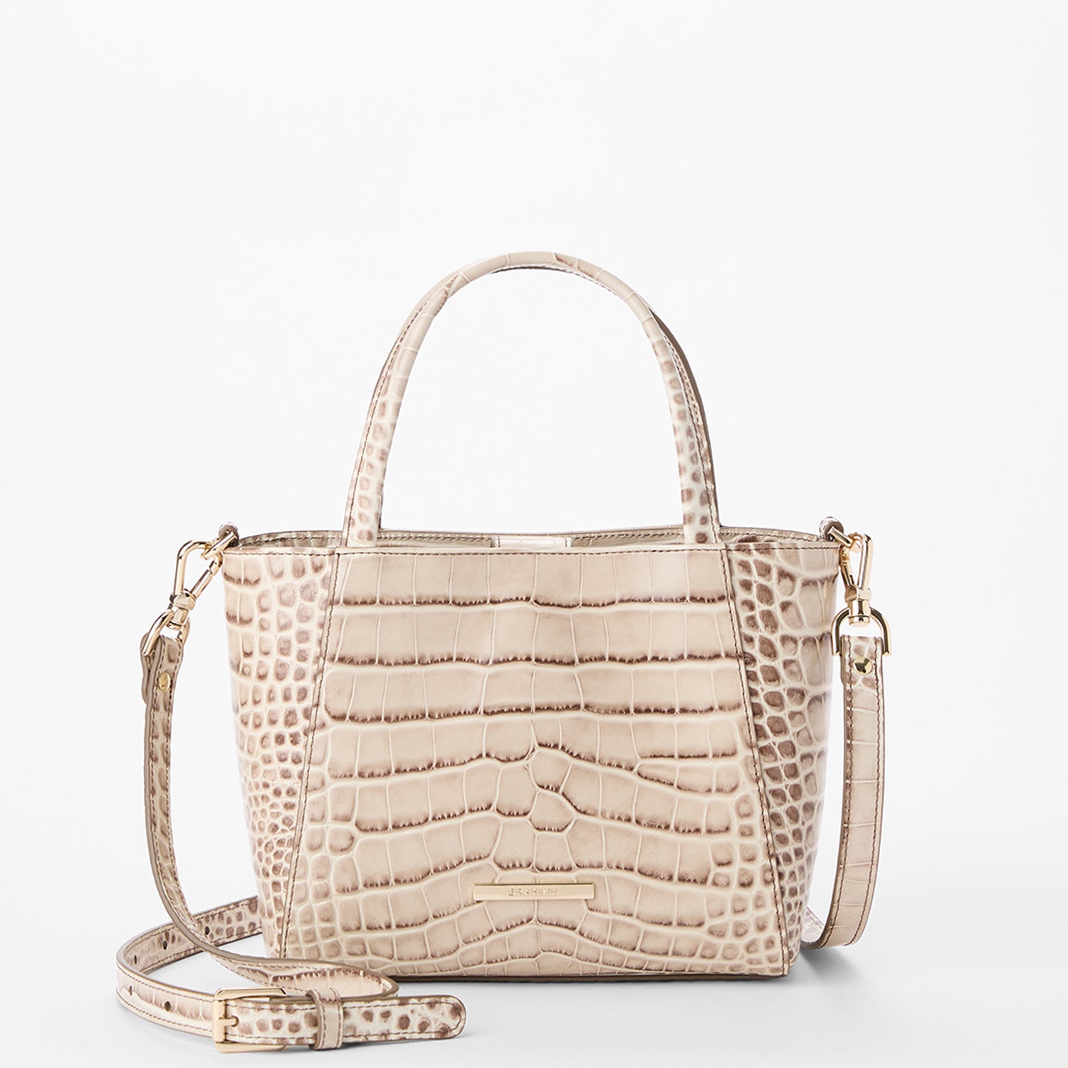 Small Mona | Warm Gray Alba | BRAHMIN