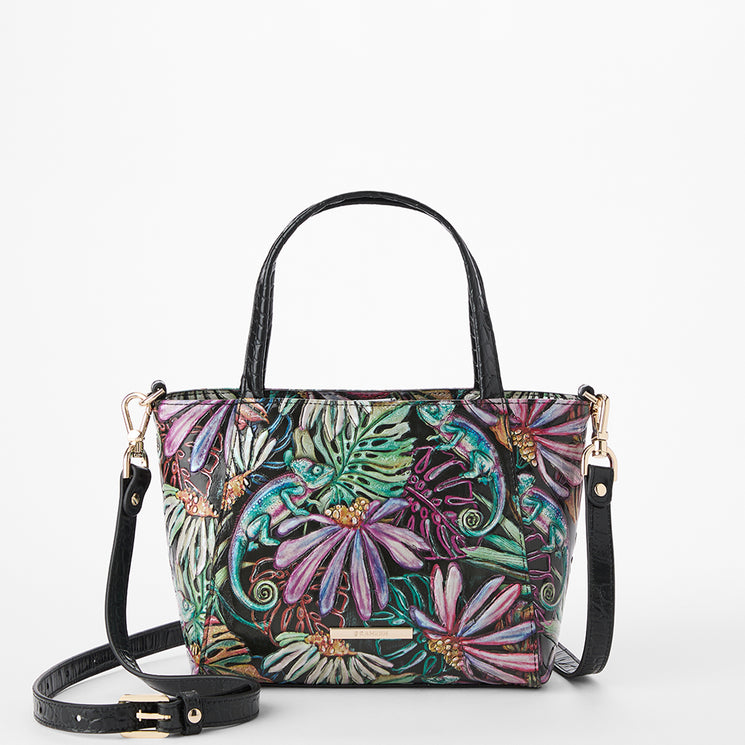 Multi Mantra Small Mona Tote Front View With Strap