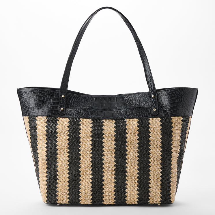Black Samos All Day Tote Back View