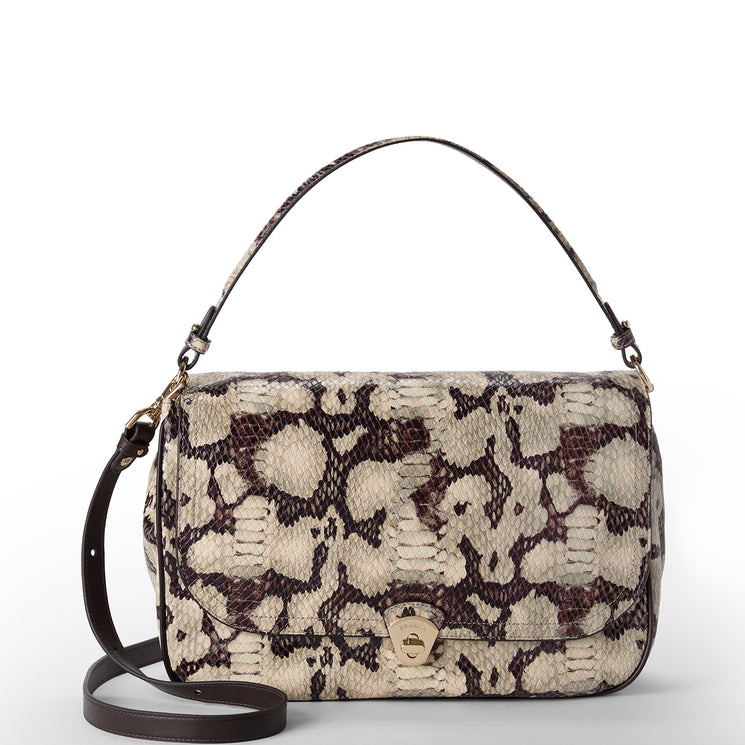 Feline Mythos Jolene Shoulder Bag Front View With Strap