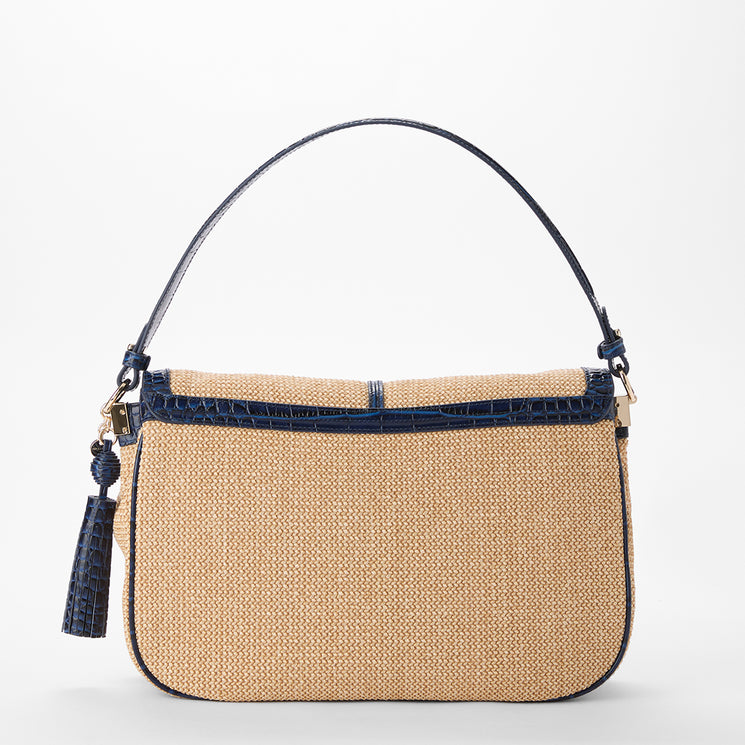 Navy Windswept Jolene Shoulder Bag Back View