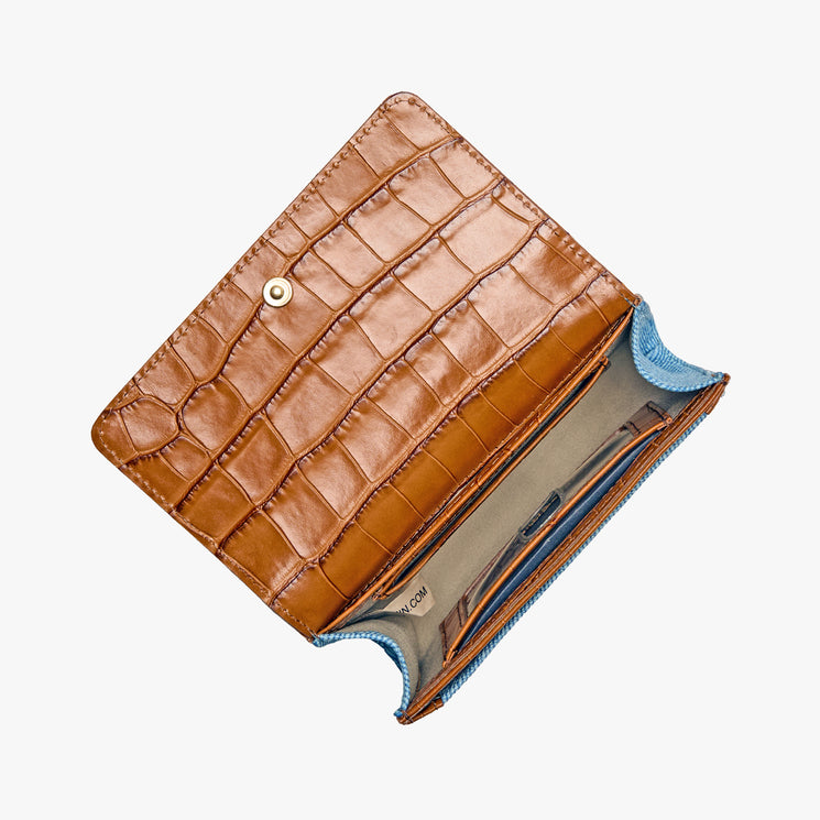 Denim Starlit	Kerra Wallet Open Top View