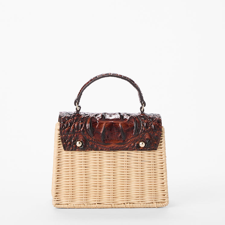 Pecan Maison Liliana Crossbody Back View
